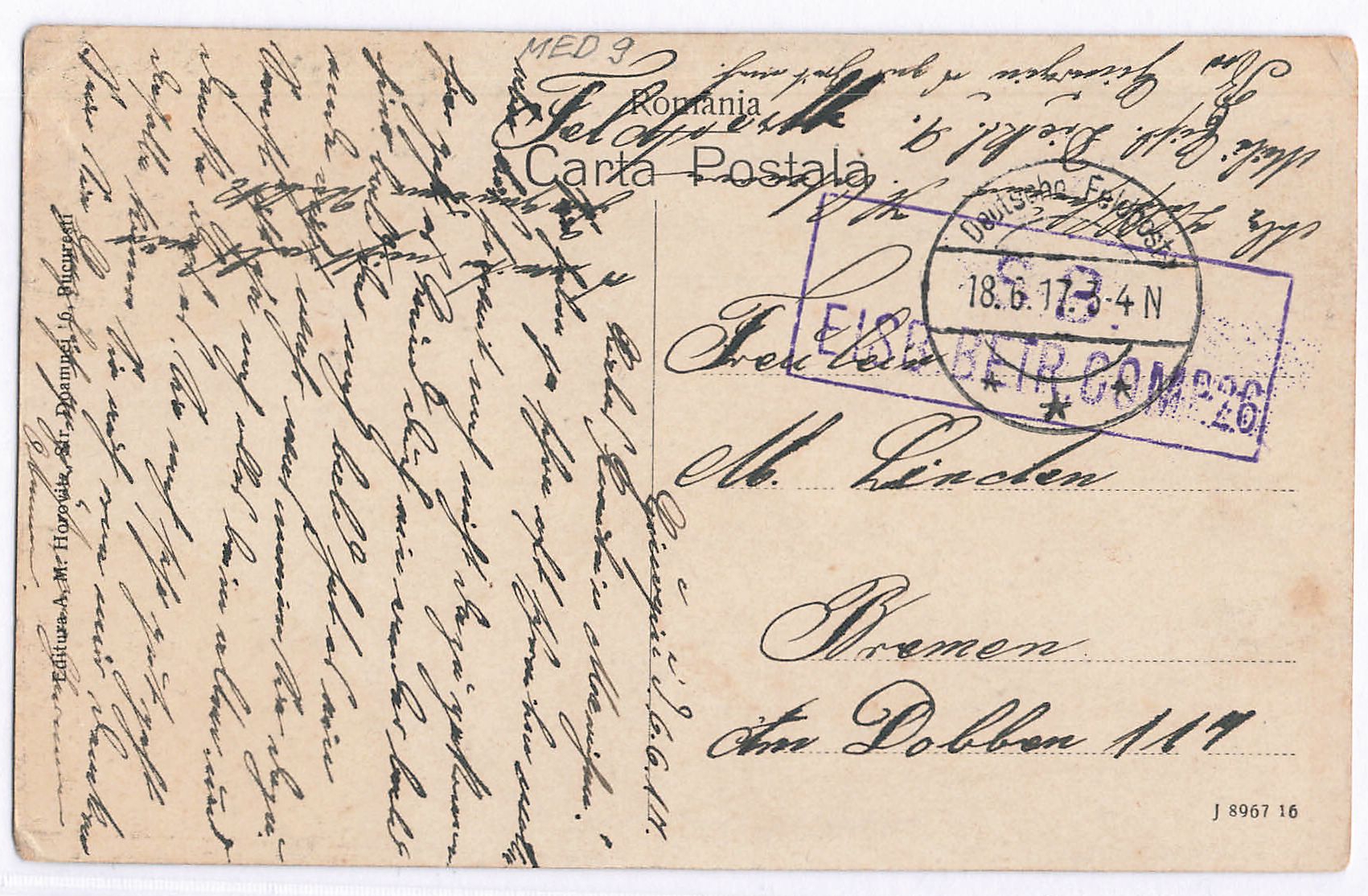 Stamp Auction Main Catalogue Feldpost 1 Weltkrieg 42 Harlos 